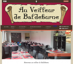 Site internet "Au Veilleur de Baldeburne" à Balbronn / Création et production graphique par Octoprint