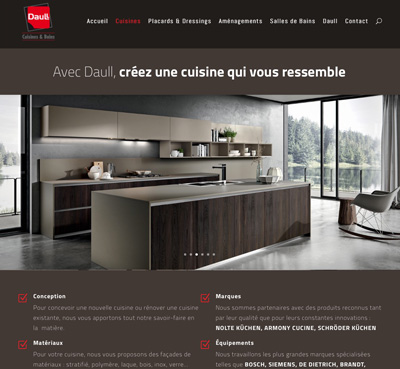 Site internet pour Concept Daull à Hochfelden