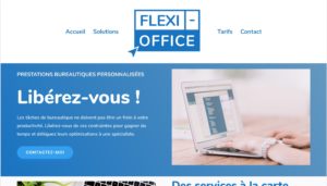 Le site internet de Flexi-Office