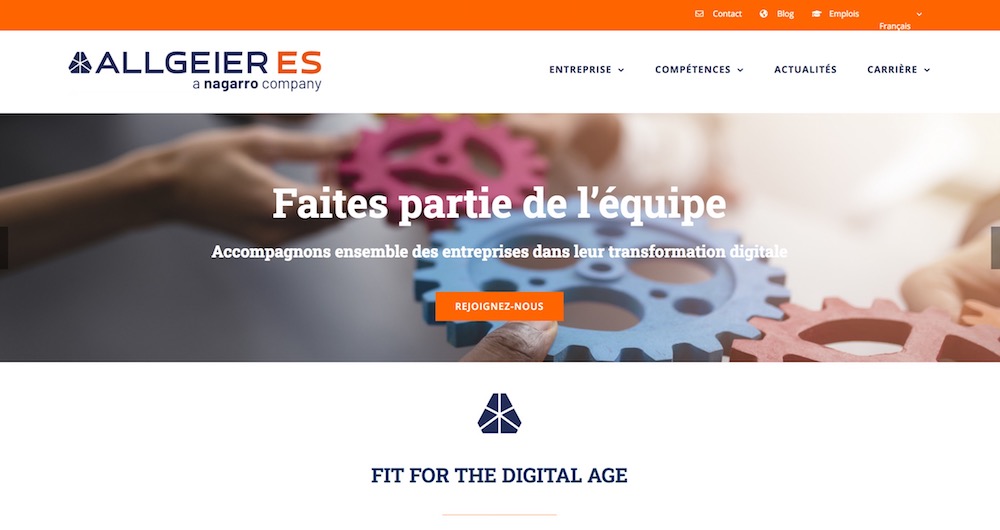 Allgeier confie sa version française à Octoprint