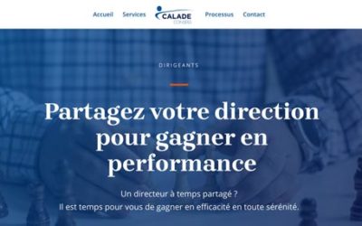 Création de site internet pour Calade Conseils